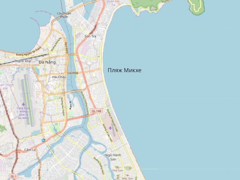 Пляж Микхе в Дананге. В шестерке лучших пляжей планеты