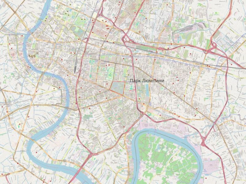 Парк Люмпини – расположение на карте