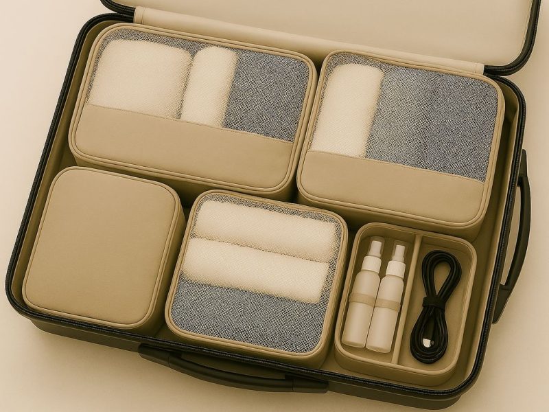 Уложенный чемодан