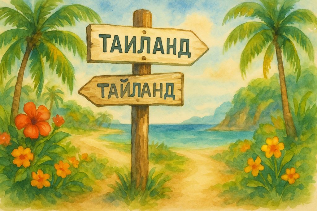 Великая битва “И” против “Й”: почему мы путаем Таиланд и Тайланд?