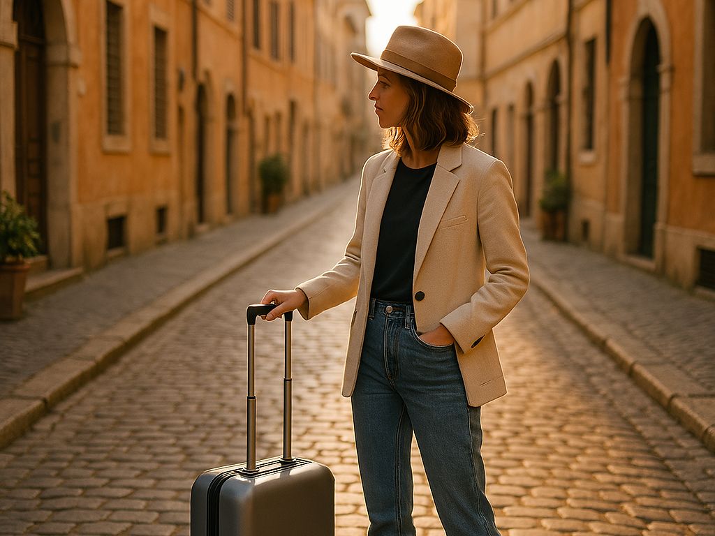 Капсульный гардероб для путешествий: ваш ключ к легкому багажу и стильным образам.