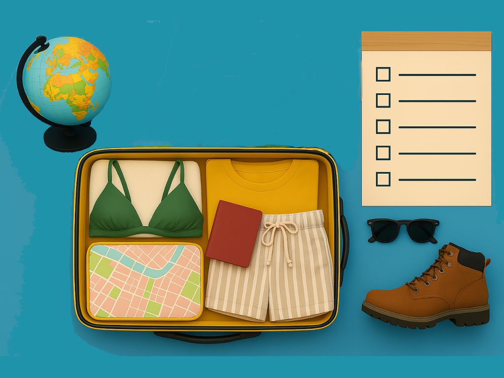 Чек-лист для путешествия: все, что нужно (и не нужно) брать с собой в отпуск